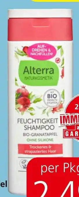 Eurospar Alterra Shampoo Koffein Biotin Angebot