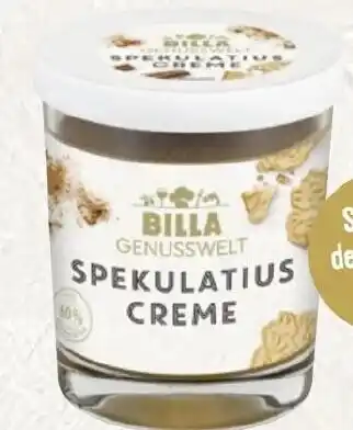 Sutterlüty Billa Genusswelt Spekulatius- oder Schokocreme a la Lebkuchen Angebot