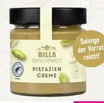 Sutterlüty Billa Genusswelt Pistaziencreme 200g Angebot