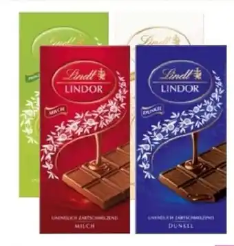 Sutterlüty Lindt Lindor Schokolade 100 g Angebot