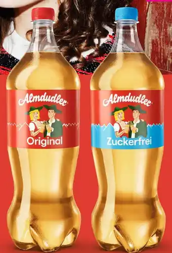 Sutterlüty Almdudler Original, zuckerfrei oder Spezi Orange 1,5 Liter Angebot