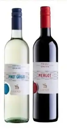 Sutterlüty Sartori Pinot Grigio Friuli Grave oder Merlot Friuli Grave DOC 0,75 Liter Angebot
