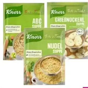 Sutterlüty Knorr Bitte zu Tisch Suppen Angebot