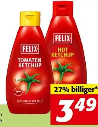 Nah&Frisch Felix Tomaten Ketchup Angebot