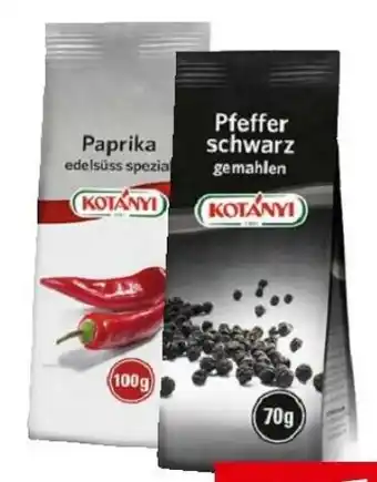 Nah&Frisch Kotanyi Paprika edelsüß spezial Angebot