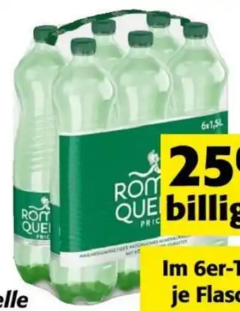 Nah&Frisch Römerquelle Mineralwasser Angebot
