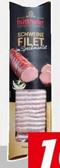 Nah&Frisch Hütthaler Schweine Filet im Speckmantel Angebot