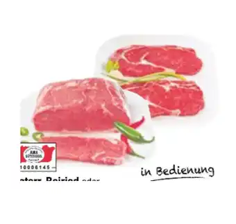 Maximarkt Österr. rostbraten oder beiried vom jungstier maximarkt 1 kilogramm Angebot