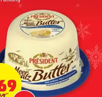 PENNY PRÉSIDENT MEERSALZ-BUTTER Angebot