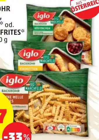 PENNY IGLO BACKROHR KROKETTEN Angebot