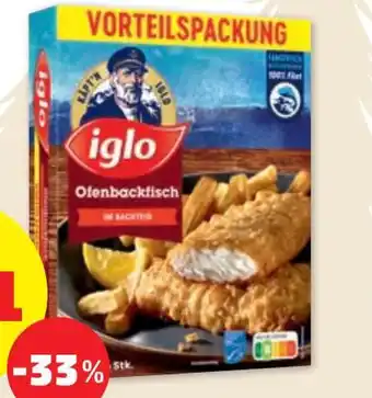 PENNY IGLO OFENBACKFISCH Angebot