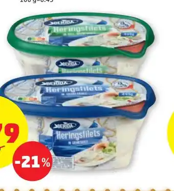 PENNY HERINGSFILETS IN SAHNESAUCE Angebot