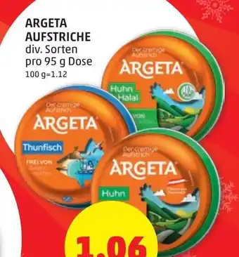 PENNY ARGETA AUFSTRICHE Angebot