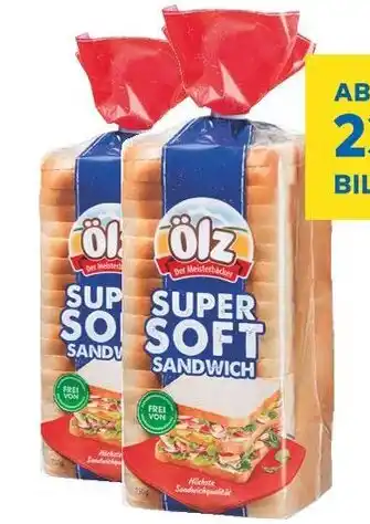 T&G Ölz Super Soft Sandwich 750g Angebot