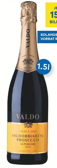 T&G Valdo Prosecco Marca Oro Magnum Valdobbiadene Angebot