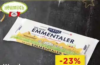 Unimarkt Woerle Emmentaler 45% F.İ.Tr. Angebot