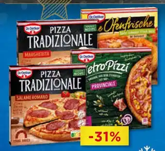 Unimarkt Dr. Oetker Pietro Pizzi, Die Ofenfrische oder Pizza Tradizionale Angebot