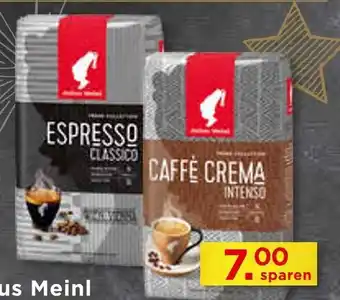 Unimarkt Julius Meinl Trend Espresso ganze Bohne Angebot