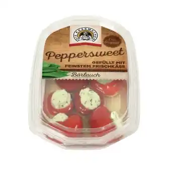 Spar Die käsemacher peppersweet oder sunnypepp versch. sorten spar 140 gramm 1 packung Angebot