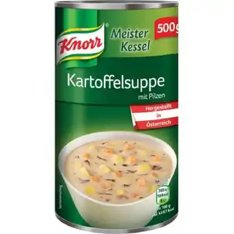 Spar Knorr meisterkessel suppen versch. sorten spar 500 gramm 1 dose Angebot