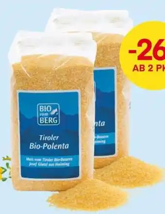 MPreis BIO vom BERG Tiroler Polenta Angebot
