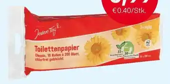 MPreis Jeden Tag Toilettenpapier Angebot