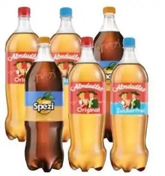 Sutterlüty Almdudler Original, zuckerfrei oder Spezi Orange 1,5 Liter Angebot
