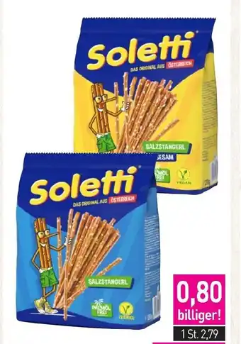 Sutterlüty Soletti Salzstangerl Classic oder Sesam 230g Angebot