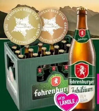 Sutterlüty Fohrenburger Jubiläum 20 x 0,5 Liter Angebot