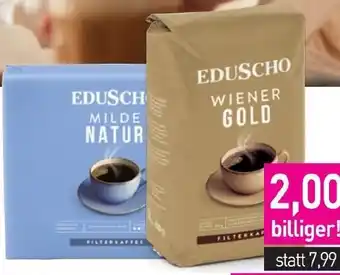 Sutterlüty Eduscho Wiener Gold oder Milde Natur Bohne oder gemahlen Angebot