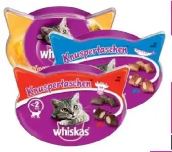 Sutterlüty Whiskas Knuspertaschen 40 g- 60 g Angebot