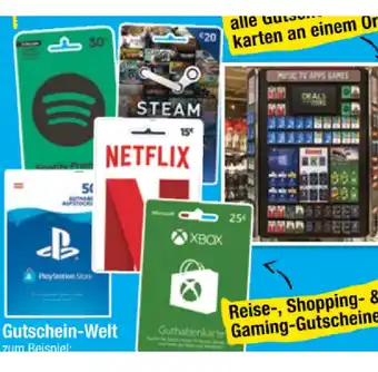 Maximarkt Gaming gutscheinkarten versch. sorten maximarkt 1 stück Angebot