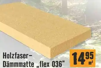 Hornbach Holzfaser-Dämmmatte ,,flex 036" Angebot
