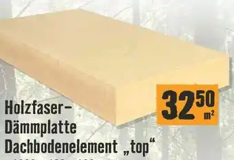 Hornbach Holzfaser-Dämmplatte Dachbodenelement ,,top" Angebot