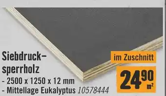 Hornbach Siebdruck-sperrholz Angebot