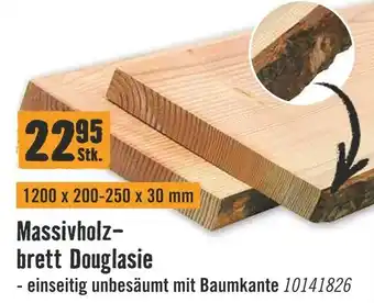 Hornbach Massivholz- brett Douglasie Angebot