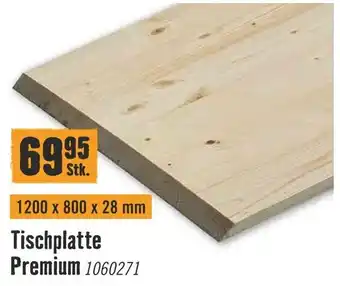 Hornbach Tischplatte Premium Angebot