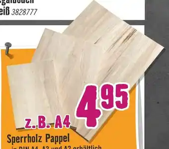 Hornbach Sperrholz Pappel Angebot