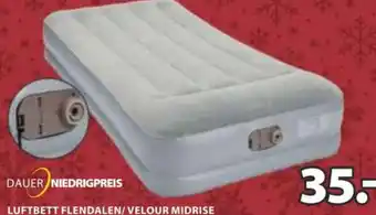 JYSK LUFTBETT FLENDALEN/VELOUR MIDRISE Angebot