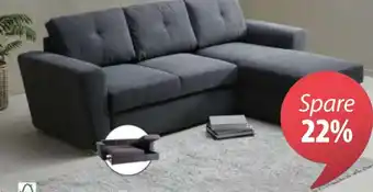 JYSK SCHLAFSOFA MIT CHAISELONGUE VEJLBY Angebot