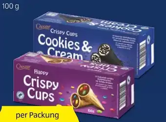 Hofer CHOCEUR CRISPY CUPS 100g Angebot