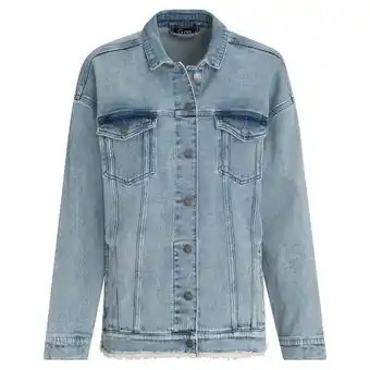 Ernsting's family Damen jeansjacke mit fransensaum Angebot