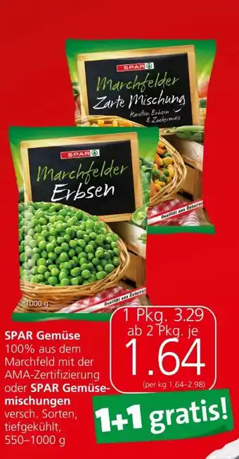 Spar Gemüse Angebot