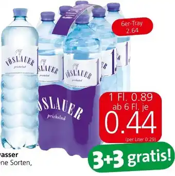 Eurospar Mineralwasser Angebot