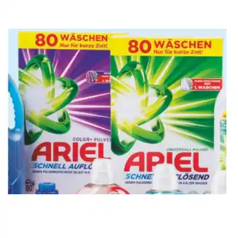 Hofer Ariel voll-/color-waschmittel pulver/pods div. sorten hofer 1 packung Angebot