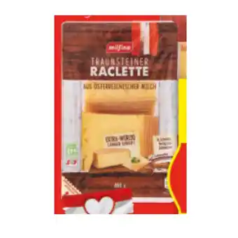 Hofer Milfina raclette scheiben div. sorten hofer 400 gramm 1 packung Angebot