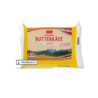Hofer Milfina butterkäse hofer 350 gramm 1 packung Angebot