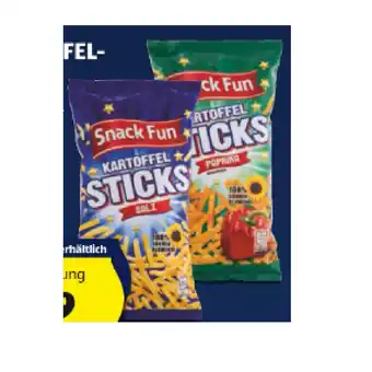 Hofer Snack fun kartoffelsticks div. sorten hofer 125 gramm 1 packung Angebot