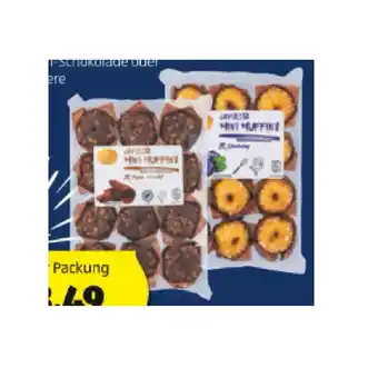 Hofer Finest bakery gefüllte mini muffins div. sorten hofer 360 gramm 1 packung Angebot