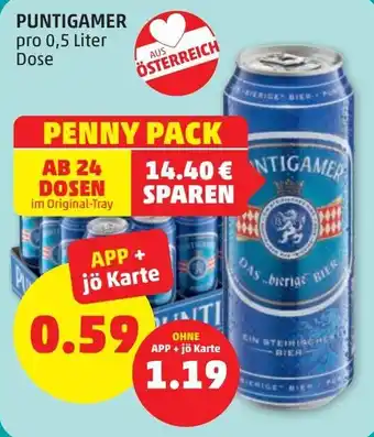 PENNY PUNTIGAMER Angebot
